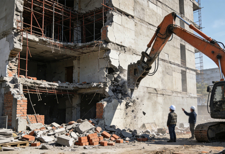 建筑与拆除工程场景
